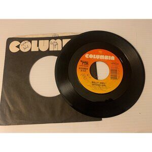 Billy Joel "Uptown Girl" & "Careless Talk" Columbia 7" Vinyl Single 1983